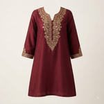 Ay-02 Maroon Silk