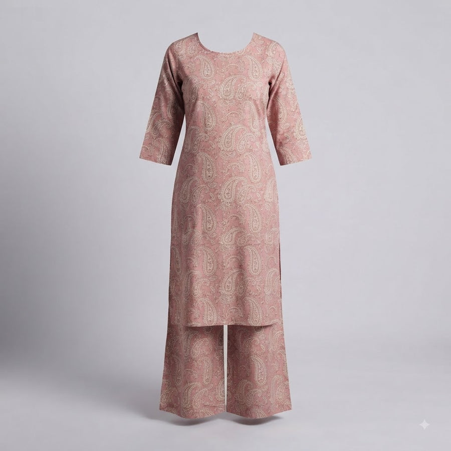 Ay-04 Dusty Rose Paisley